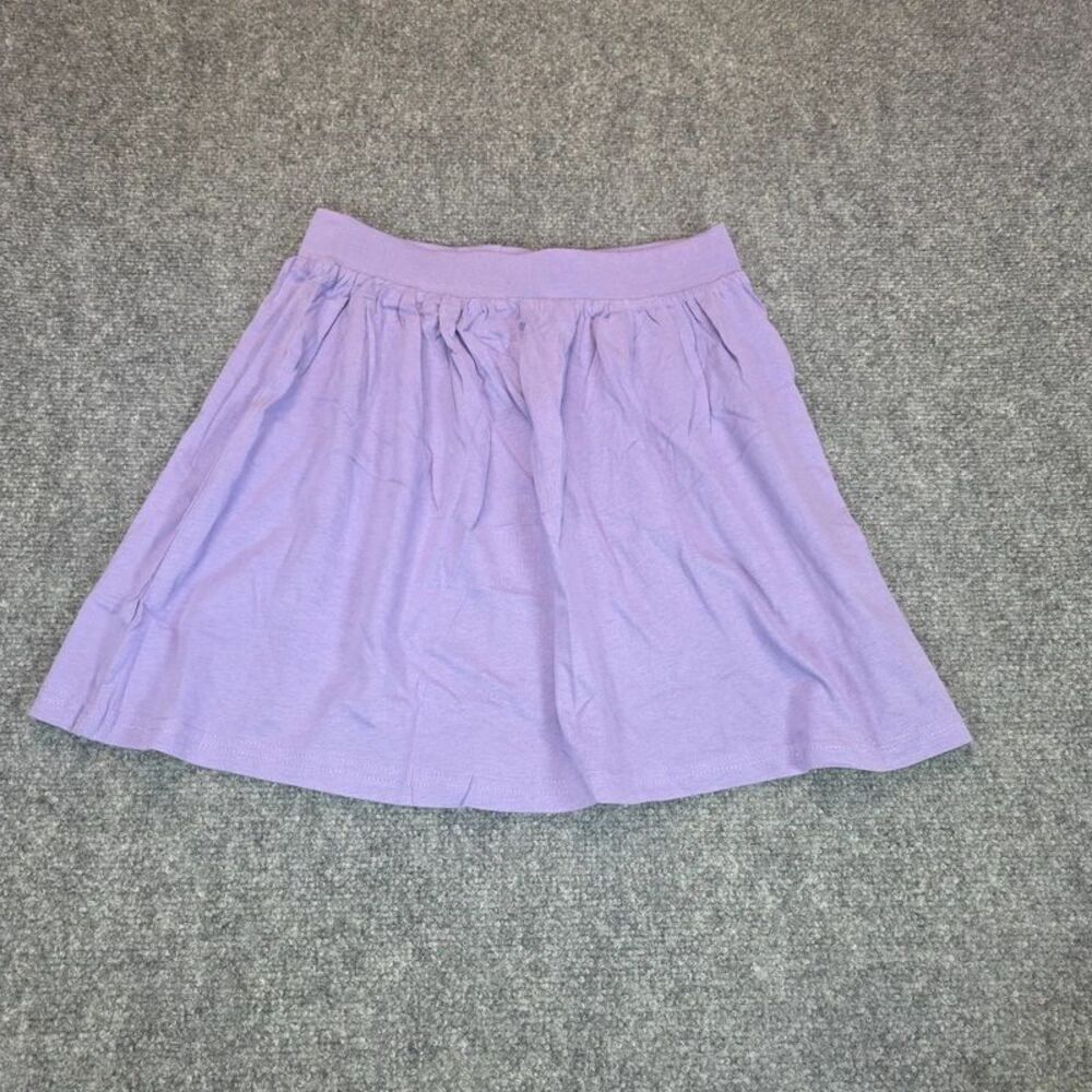 Girls Purple Pull-On Skater Skirt Size 14/16